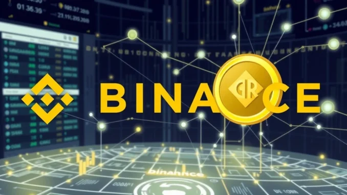 Binance Alpha platform integrating CORL, symbolizing a pivotal moment for early-stage on-chain trading within the Binance Wallet.