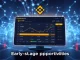 Binance Alpha platform displaying KLINK crypto listing, symbolizing new early-stage coin opportunities.