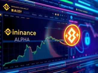 Binance Alpha platform interface showing the new PIPE crypto listing, symbolizing early-stage investment opportunities and secure on-chain trading.