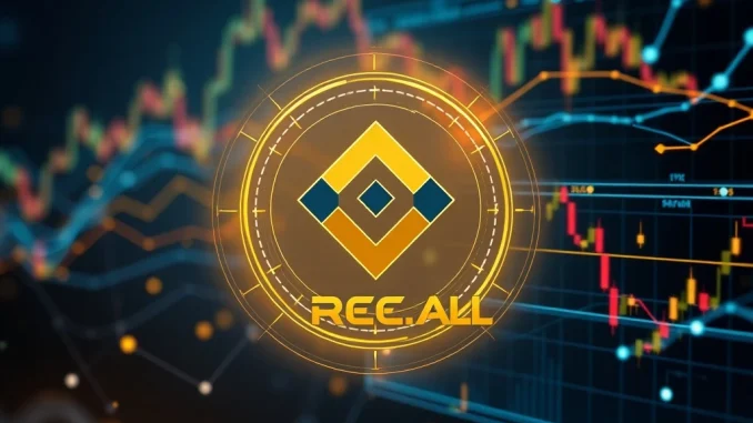 Binance Alpha platform interface displaying the new RECALL crypto asset, emphasizing early-stage on-chain trading opportunities.