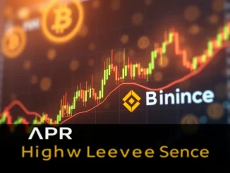 Binance APR perpetual futures trading interface showing high leverage options and the upcoming listing date, highlighting new trading opportunities.