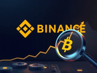 Binance AT perpetual futures contract listing announcement, highlighting 50x leverage for traders.