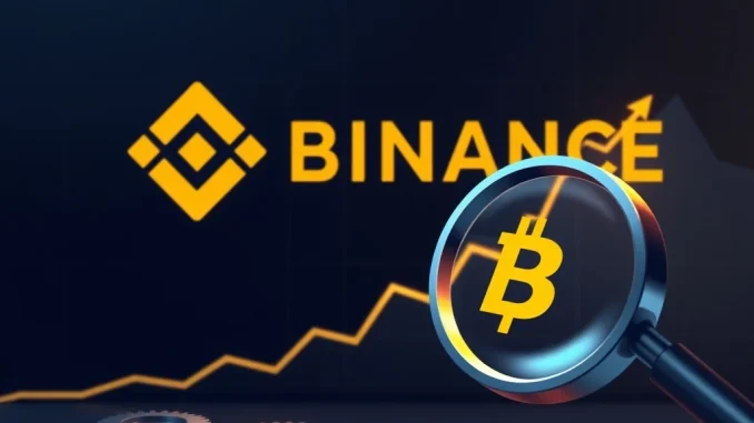 Binance AT perpetual futures contract listing announcement, highlighting 50x leverage for traders.