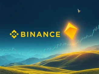 Binance KITE futures chart with upward trend, symbolizing new opportunities in pre-market crypto trading.