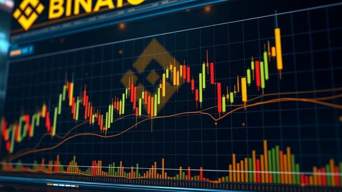 Visualizing the dynamic market of Binance MET perpetual futures trading, representing new opportunities for investors.