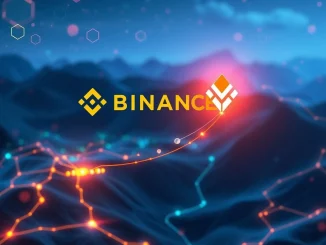 Binance logo and MORPHO crypto symbol merging to represent the 49th Hodler Airdrop announcement, signifying new crypto rewards.