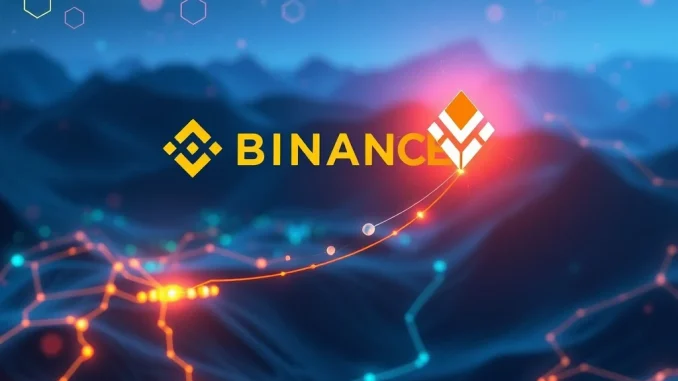 Binance logo and MORPHO crypto symbol merging to represent the 49th Hodler Airdrop announcement, signifying new crypto rewards.