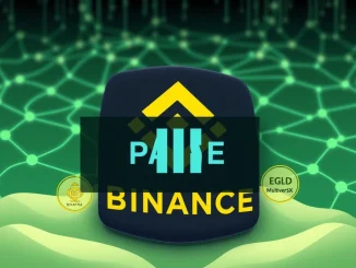 A visual representation of Binance temporarily pausing OM crypto and EGLD withdrawal services, highlighting the critical nature of the Binance deposits suspension.