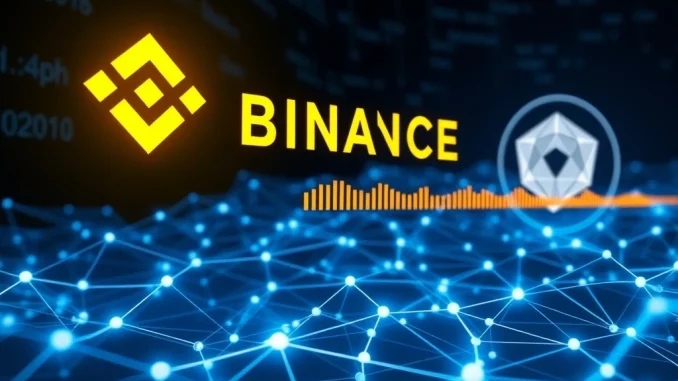 A digital interface showing Binance suspending Polygon (POL) network deposits and withdrawals for an essential network upgrade, ensuring crypto exchange maintenance.