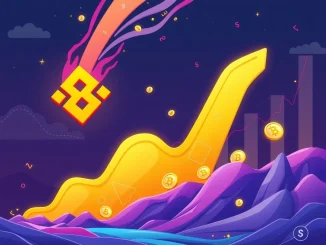 Graphic depicting Binance stablecoin inflows, highlighting its leading $14.8B Q3 performance and significant market share.