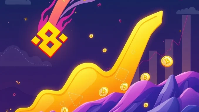 Binance Stablecoin Inflows Surge: Dominating Q3 with a Staggering $14.8 Billion Graphic depicting Binance stablecoin inflows, highlighting its leading $14.8B Q3 performance and significant market share.