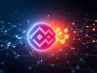 Binance Wallet and Bubble Maps partnership logo, symbolizing enhanced crypto security against market manipulation.