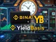 Binance Wallet and YieldBasis logos signifying the first Pre-TGE Prime sale, highlighting a new crypto presale opportunity.