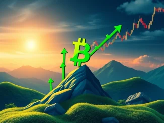 A visual representation of a **Bitcoin buying opportunity**, showing a Bitcoin logo emerging strong from market volatility, symbolizing improved conditions after recent liquidations.