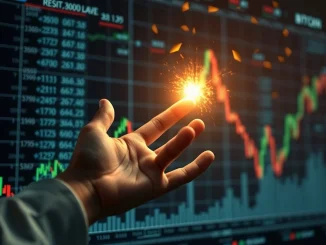 Chart showing Bitcoin price facing resistance, symbolizing the urgent need for a new Bitcoin catalyst to break higher.