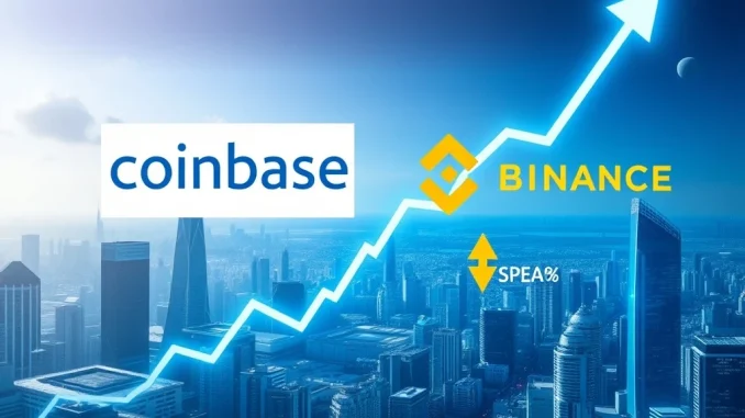 Chart illustrating the significant rise in the Bitcoin Coinbase Premium, indicating strong U.S. investor demand and potential for new BTC price highs.