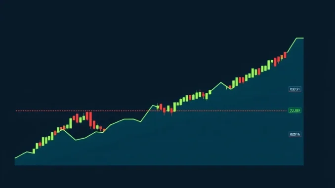 Bitcoin Consolidation: Matrixport Forecasts an Uncertain Long-Term Phase A chart illustrating a Bitcoin consolidation phase, showing sideways price movement and weakening momentum indicators, reflecting Matrixport's BTC price forecast.