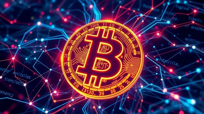 A visual representation of the **Bitcoin Core v28.3 update** reinforcing the stability and security of the Bitcoin network.