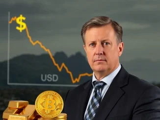 Ken Griffin warns investors are using Bitcoin to hedge against US dollar risk amid economic instability.