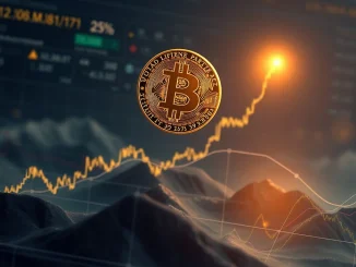 A visual representation of Bitcoin price movements and market indicators, highlighting key factors for BTC market analysis.