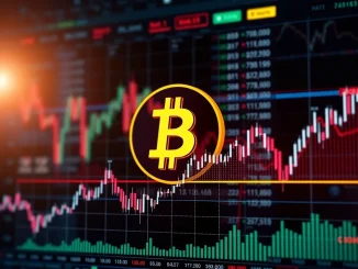 Charts depicting Bitcoin options open interest surging, reflecting bullish market sentiment and high price targets.