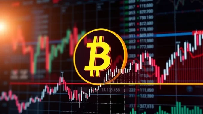 Charts depicting Bitcoin options open interest surging, reflecting bullish market sentiment and high price targets.