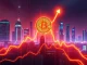 A digital chart showing the Bitcoin price surging past $108,000, symbolizing the crypto market's upward momentum.