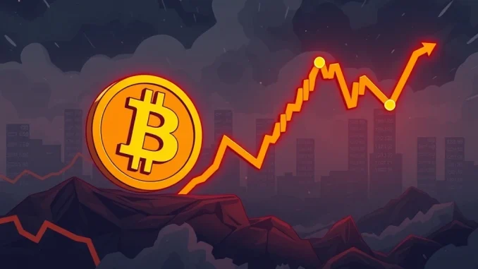 Bitcoin Price Plunges: BTC Dips Below $110,000 Amid Market Volatility A chart illustrating a significant Bitcoin price drop, highlighting the recent fall below the $110,000 mark.
