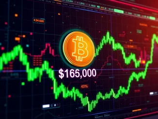 Chart depicting the significant Bitcoin price surge past $106,000, highlighting the current BTC rally and positive market sentiment.