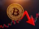 A chart illustrating a significant Bitcoin price drop, reflecting current market volatility and investor concern.