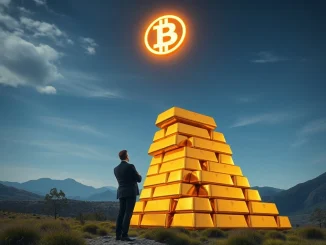 Former PayPal CEO David Marcus's bold Bitcoin price prediction of BTC reaching $1.3 million, symbolizing future value.