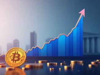 A chart showing Bitcoin price consolidation, signaling an upcoming Bitcoin rally.