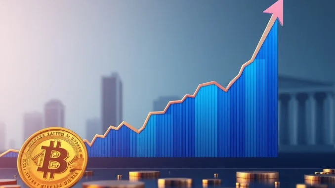 Bitcoin Price: Unveiling the Next Explosive Rally After All-Time High A chart showing Bitcoin price consolidation, signaling an upcoming Bitcoin rally.