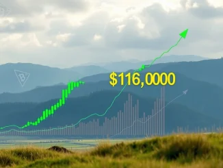 Graph showing Bitcoin price breaking above $106,000, signifying a remarkable BTC surge in the crypto market.