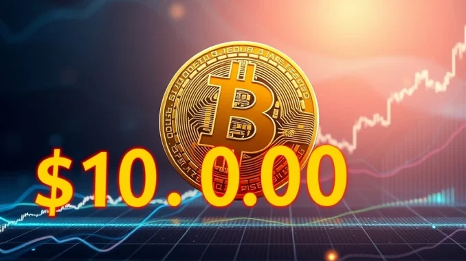 Bitcoin price chart showing a significant surge past $108,000, representing the current BTC price rally.