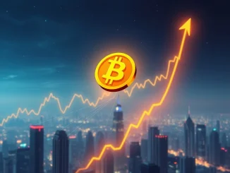 Chart showing the incredible Bitcoin price surge past $110,000, signifying a major milestone in the cryptocurrency market.