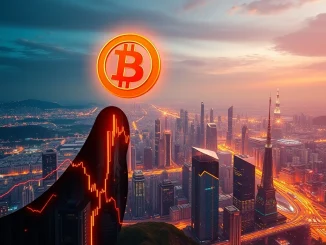 Bitcoin price surges past $111,000, illustrating the significant growth and optimism in the cryptocurrency market.