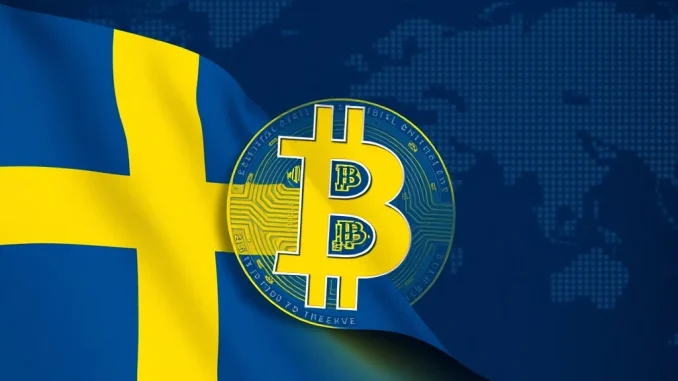 Swedish lawmakers propose a national Bitcoin reserve, signaling Sweden's entry into the global digital arms race for strategic assets.