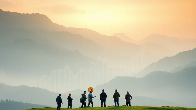 Chart illustrating a limited Bitcoin sell-off, indicating stable market conditions and resilient investor sentiment.