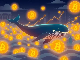 Visualizing Bitcoin's speculative phase with new whales influencing market dynamics.