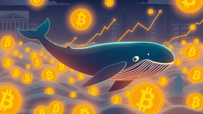 Visualizing Bitcoin's speculative phase with new whales influencing market dynamics.