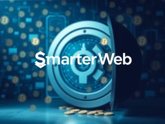 Smarter Web Company's growing Bitcoin holdings, symbolizing its robust Bitcoin reserve strategy and corporate adoption.