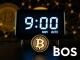A digital countdown clock showing the final hours of the BitcoinOS presale, highlighting the urgency for the TGE unlock.