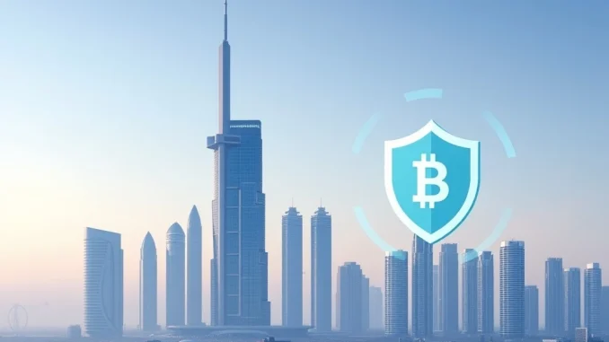 BitGo's new crypto broker-dealer license in Dubai, symbolizing secure institutional crypto services and market expansion.