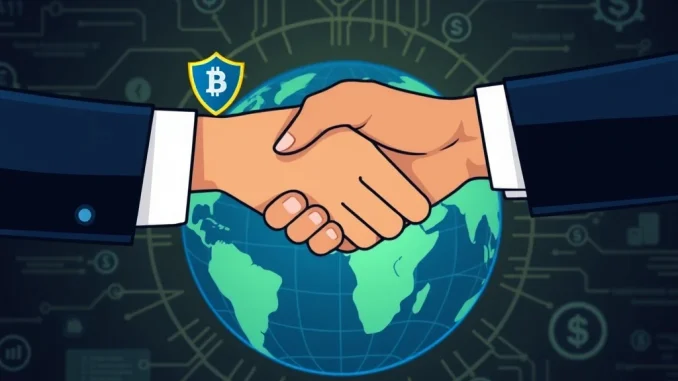 Illustration of BitGo and StableX logos converging, symbolizing their crucial BitGo StableX partnership for secure digital asset custody.