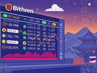 Digital interface of Bithumb exchange showing pending transactions for Falcon Finance and Somnia, highlighting Bithumb withdrawal delays.