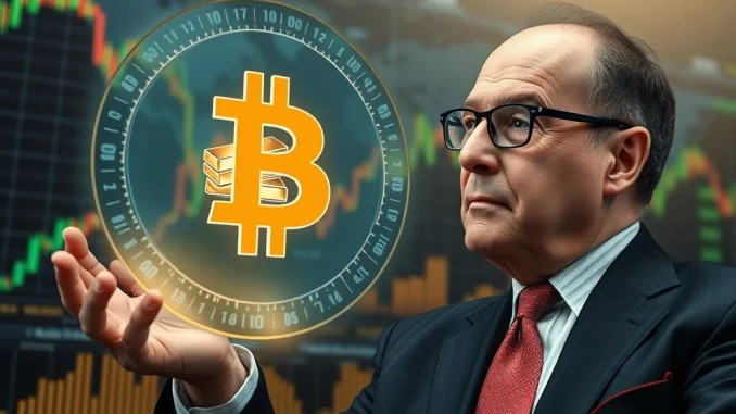 BlackRock CEO Larry Fink discusses cryptocurrency's role as digital gold.