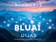 A visual representation of the Bluwhale BLUAI token launch, connecting decentralized AI nodes within a Web3 ecosystem.