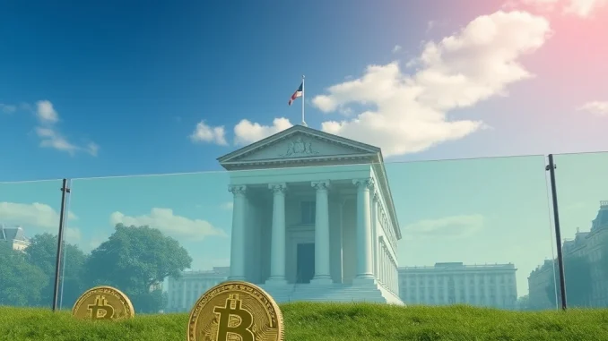 Bank of England Deputy Governor discussing temporary stablecoin limits to ensure financial stability during market adaptation.