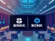 Bonk Inc. rebranding announcement with Nasdaq ticker and BONK token logo, symbolizing the company's shift into cryptocurrency.